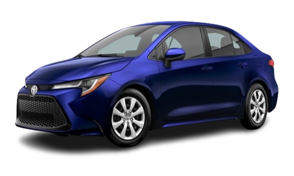 TOYOTA COROLLA 2022 BLUE